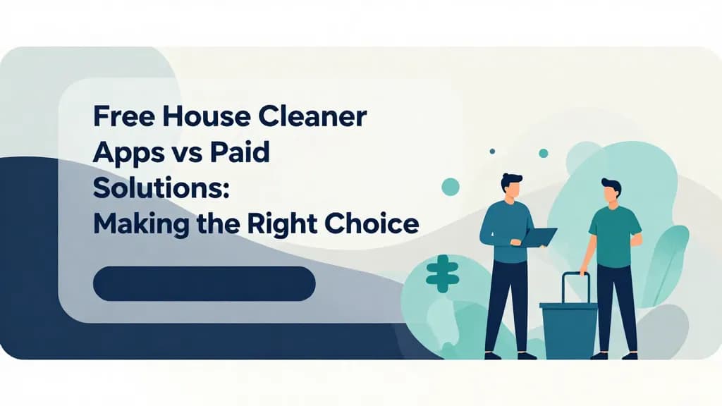 Free House Cleaner Apps vs Paid Solutions: Making the Right Choice