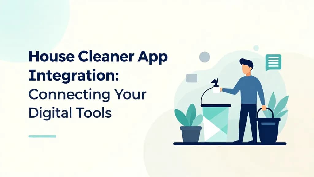 House Cleaner App Integration: Connecting Your Digital Tools