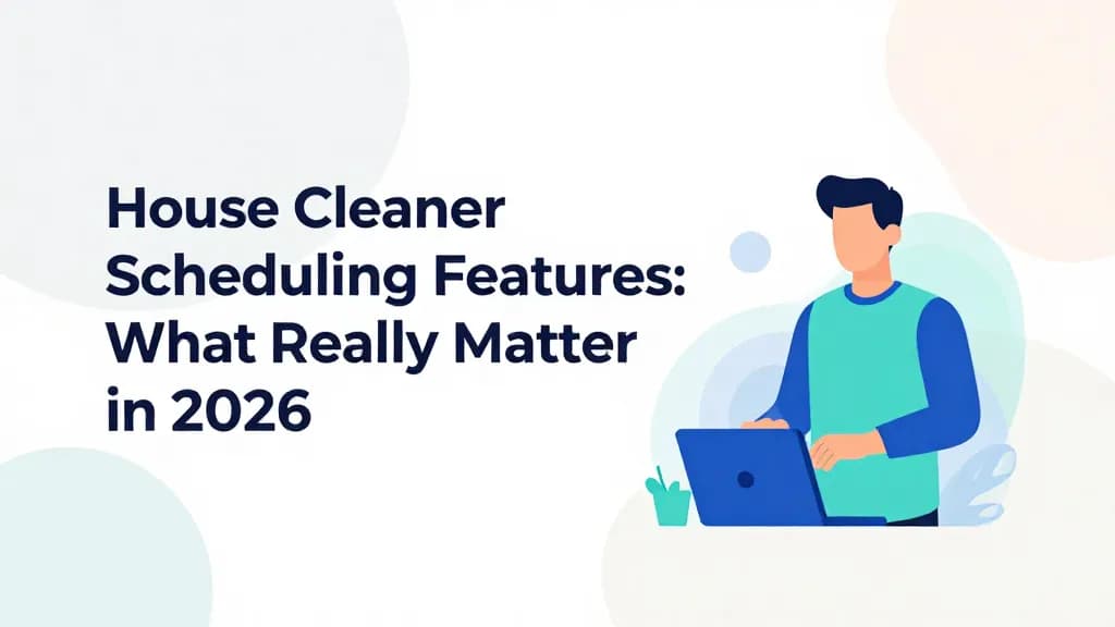 House Cleaner Scheduling App Features: What Really Matters in 2026