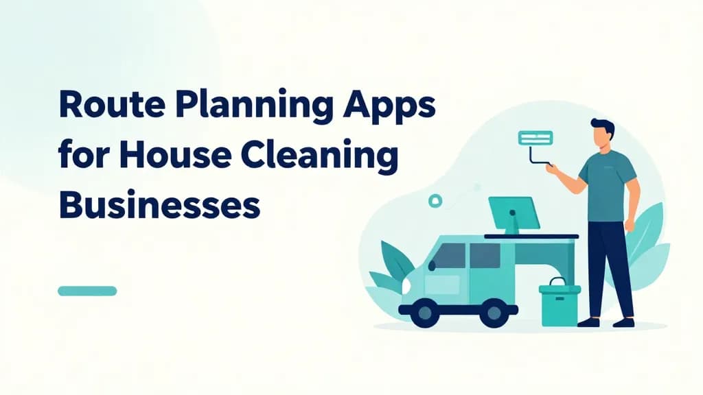 Route Planning Apps for House Cleaning Businesses